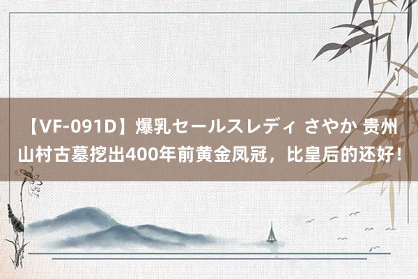 【VF-091D】爆乳セールスレディ さやか 贵州山村古墓挖出400年前黄金凤冠，比皇后的还好！