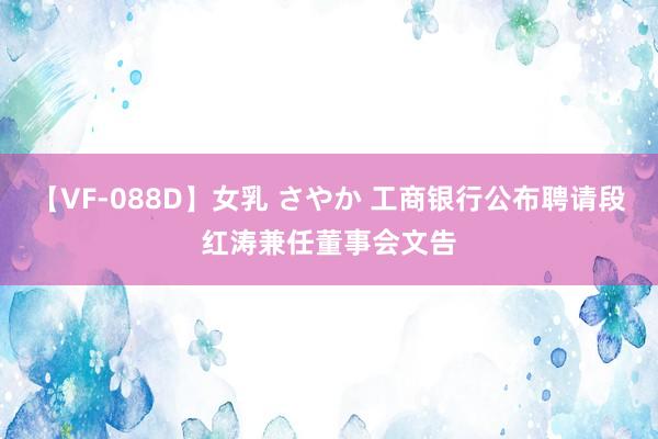 【VF-088D】女乳 さやか 工商银行公布聘请段红涛兼任董事会文告
