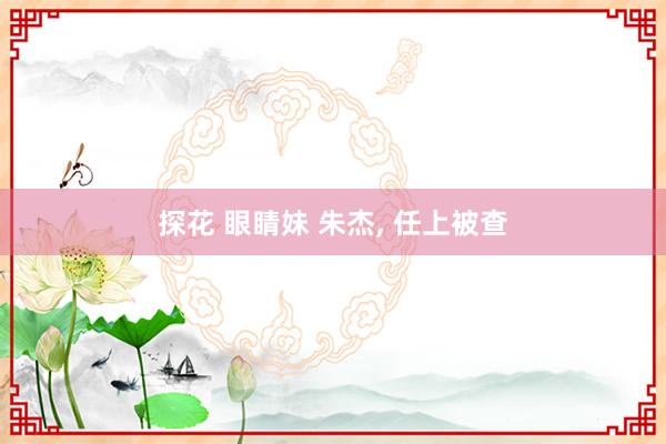 探花 眼睛妹 朱杰， 任上被查